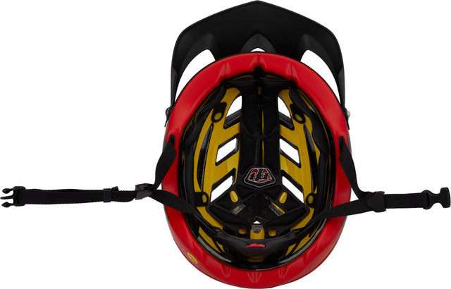 Troy Lee Designs Casco A1 MIPS - classic black-red/57 - 59 cm