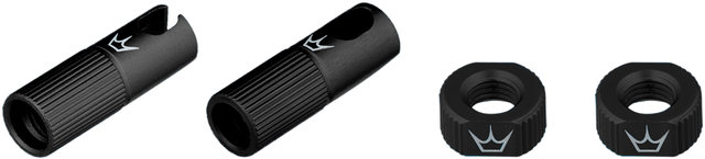 Peatys Set de piezas de repuesto de válvulas Chris King Edition MK2 Tubeless - black/universal