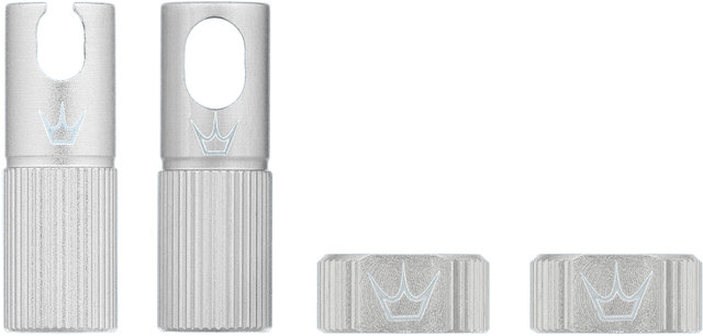Set de piezas de repuesto de válvulas Chris King Edition MK2 Tubeless - silver/universal