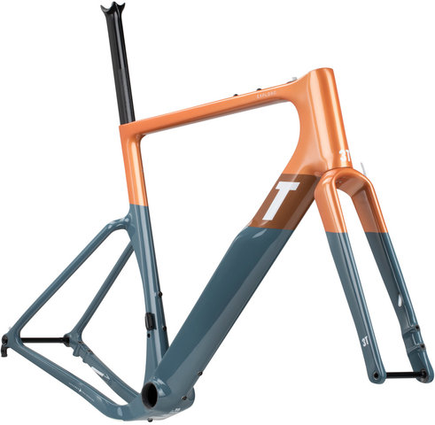 3T Exploro RaceMax Carbon Rahmenkit - orange-grey/M