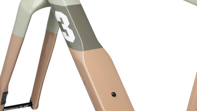 Exploro RaceMax Carbon Rahmenkit - olive-sand/S