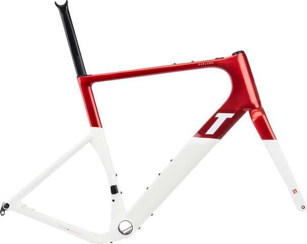 3T Kit de cuadro Exploro RaceMax Carbon - red-white/L