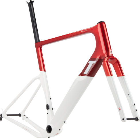 Exploro RaceMax Carbon Rahmenkit - red-white/L