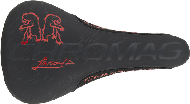 Chromag Overture Saddle - black-red/136 mm