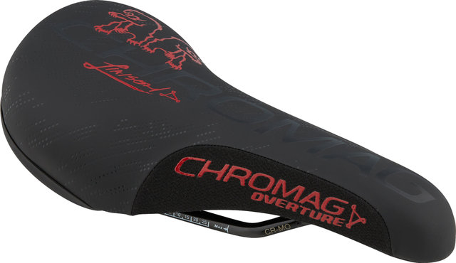 Chromag Overture Sattel - black-red/136 mm
