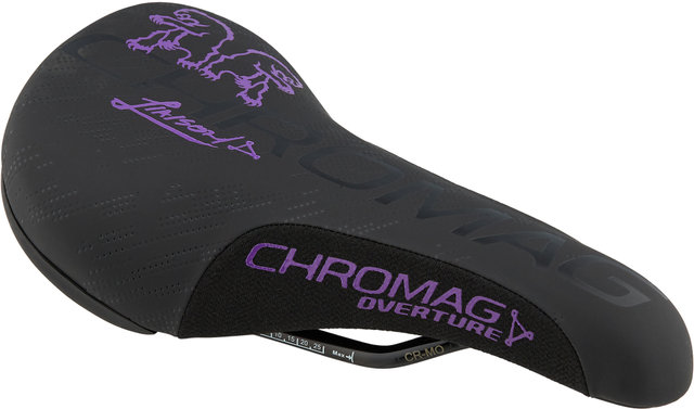Chromag Overture Sattel - black-purple/136 mm
