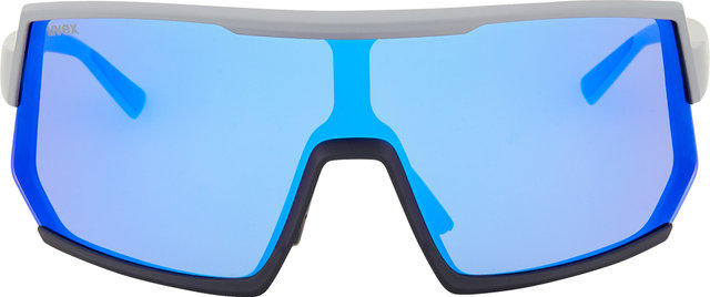 uvex sportstyle 235 Sportbrille - rhino-deep space mat/mirror blue