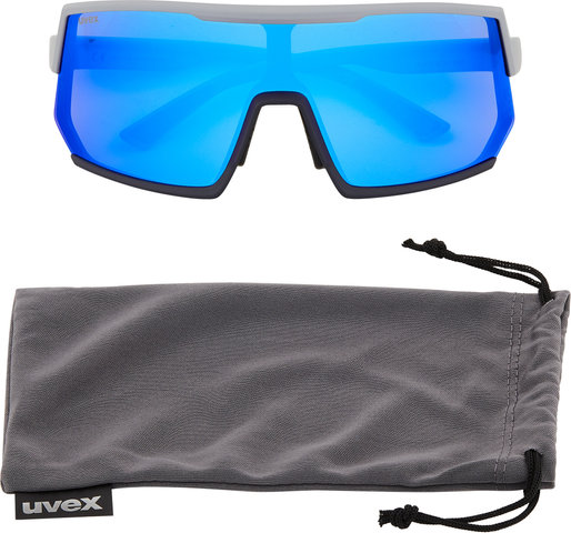 uvex Gafas deportivas sportstyle 235 - rhino-deep space mat/mirror blue