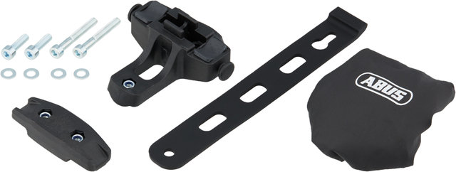 ABUS SH SF Bordo Universal Bracket for Saddles + Rain Cap Protective Cover - black/universal