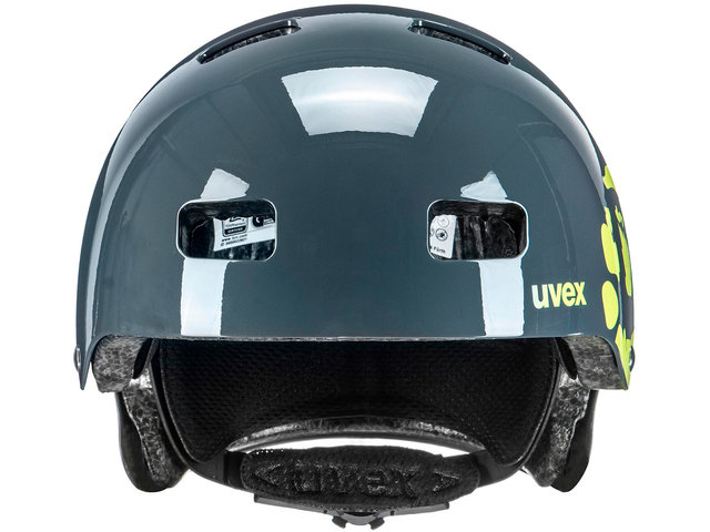 kid 3 Kinderhelm - dirtbike gray-lime/51 - 55 cm