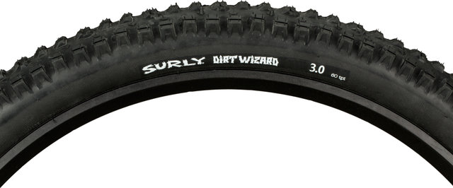 Surly Dirt Wizard 27.5+ Folding Tyre - black/27.5 /75 mm/3 /75-584