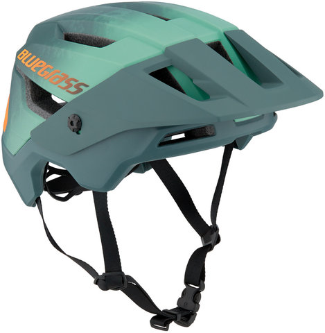 Bluegrass Rogue Helm - green-orange-matt/56 - 58 cm