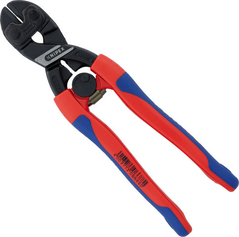 Knipex Cortapernos CoBolt Kompakt con muelle de apertura - rojo-azul/200 mm