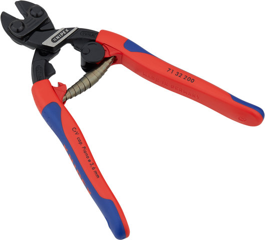 CoBolt Kompakt-Bolzenschneider mit Öffnungsfeder - rot-blau/200 mm