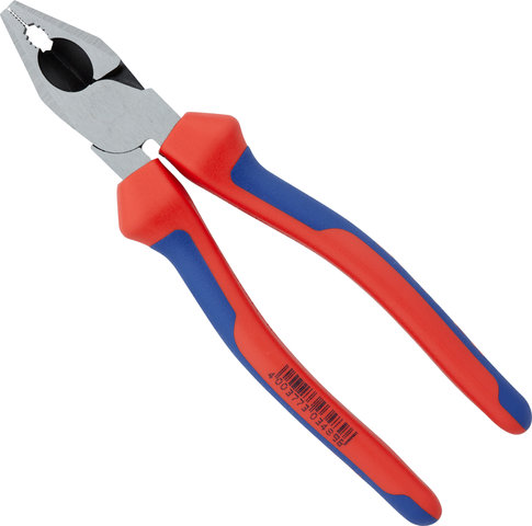 Knipex Kraft-Kombizange - rot-blau/180 mm