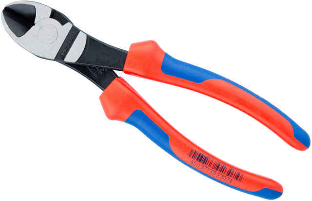 Knipex Kraft-Seitenschneider - rot-blau/180 mm