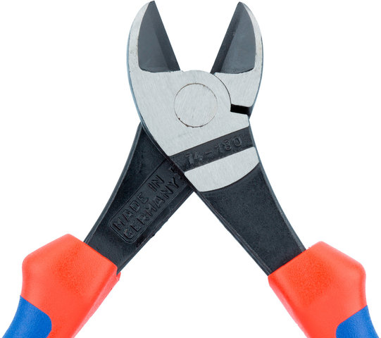 Knipex High Power Side Cutting Pliers - red-blue/180 mm