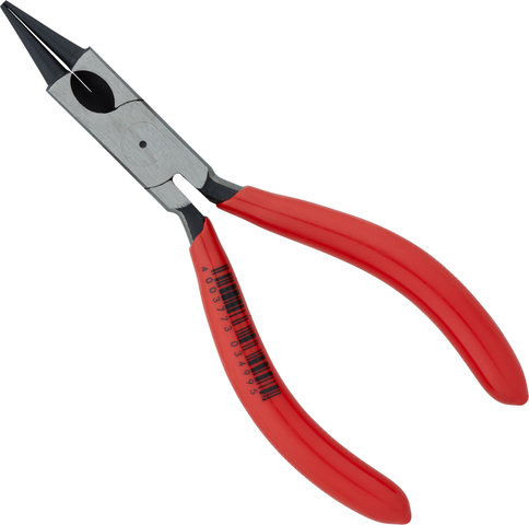 Knipex Round Nose Pliers w/ Cutting Edge - red/130 mm
