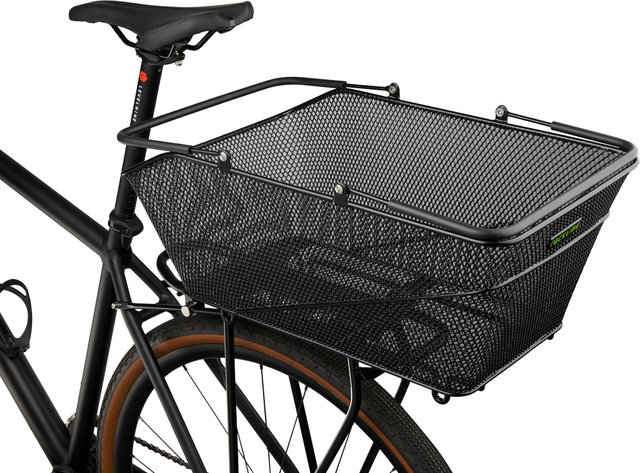 Racktime Baskit Trunk 2.0 Large Bike Basket - black/28 litres