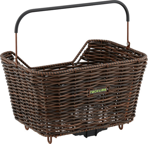 Racktime Cesta de bicicleta Baskit Willow 2.0 - marrón/20 litros