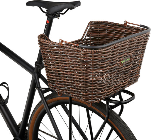 Racktime Baskit Willow 2.0 Bike Basket - brown/20 litres