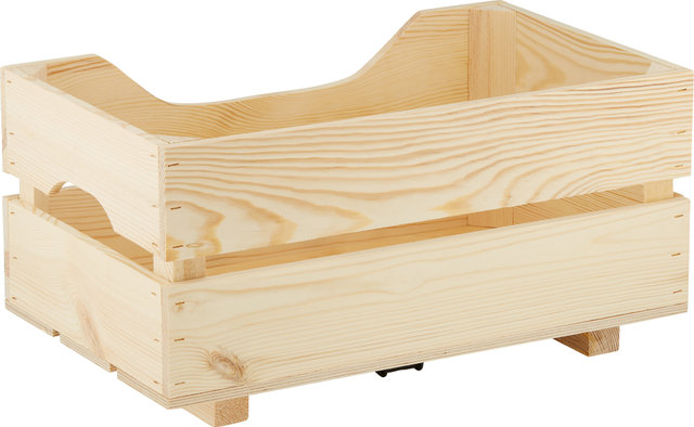 Racktime Caja de madera Woodpacker 2.0 - universal/25 litros