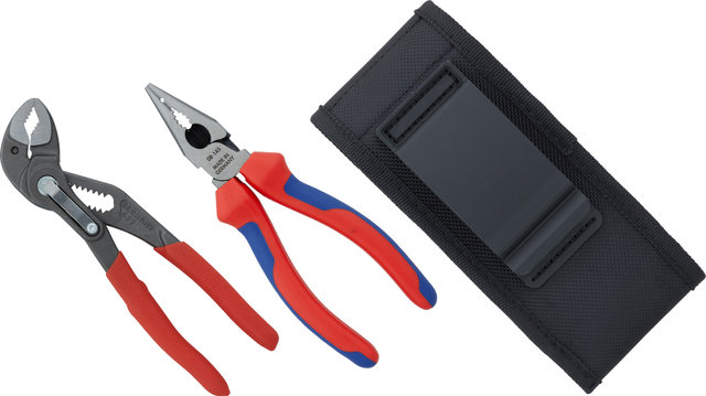 Knipex Cobra & Combination Pliers Set in Tool Belt Pouch - universal/universal