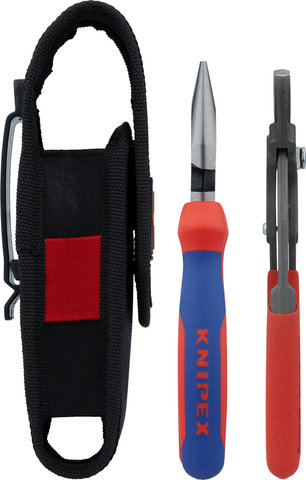 Knipex Zangenset Cobra und Spitz-Kombizange in Werkzeuggürteltasche - universal/universal