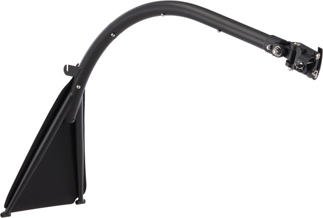 Deichselkit 29" für Singletrailer mit Wellengelenk und Sicherungsseil - schwarz/universal
