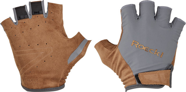 Roeckl Bosco Half-Finger Gloves - grey/8