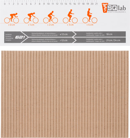 SQlab Cartón de medición de isquiones - universal/universal