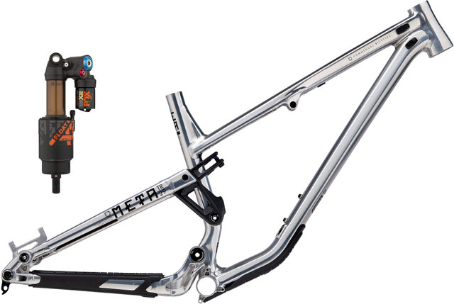 COMMENCAL Meta TR 29" Rahmenkit mit Fox Float X2 Dämpfer - high polished/L