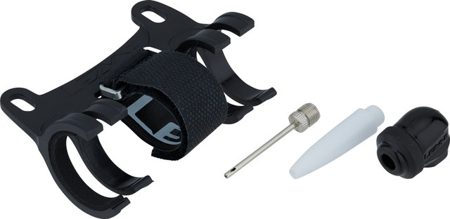 Lezyne Bomba Micro Floor Drive HVG con indicador de presión - plata/universal