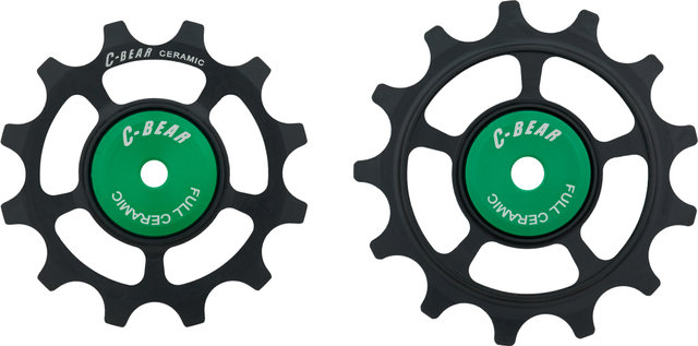 Schalträdchen OCM SRAM AXS Road 12-fach Full Ceramic - schwarz/universal