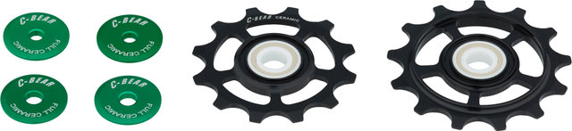 C-BEAR OCM SRAM AXS Road 12-speed Full Ceramic Derailleur Pulleys - black/universal