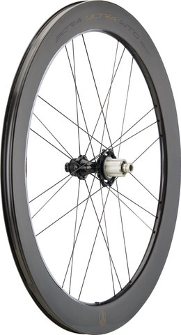 Campagnolo Bora Ultra WTO 60 Carbon Disc Center Lock 28" Laufradsatz - black/28" Satz (VR 12x100 + HR 12x142) Campa N3W