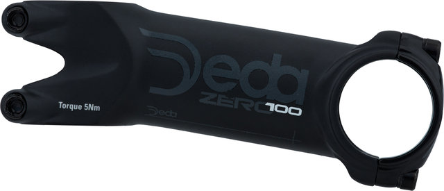 DEDA Zero100 Stem - black-black/100 mm -8°