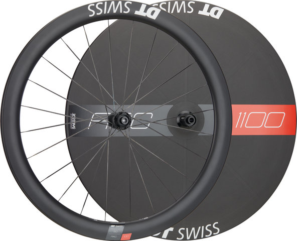 Juego de ruedas ARC 1100 DICUT 50/Disco Carbon Disc Center Lock 28" - negro/28" set (RD 12x100 + RT 12x142) Shimano