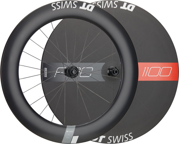 Juego de ruedas ARC 1400 DICUT 80/Disco Carbon Disc Center Lock 28" - negro/28" set (RD 12x100 + RT 12x142) Shimano