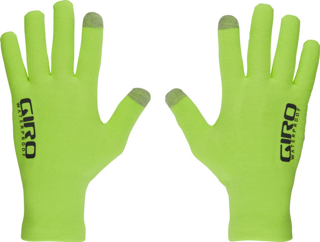 Giro Xnetic H2O Full Finger Gloves - highlight yellow/L