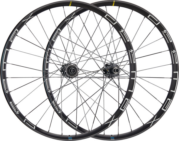 E-Deemax 35 Center Lock Disc 27.5" Boost Wheelset - black/27.5" set (front 15x110 Boost + rea 12x148 Boost) Shimano Micro Spline