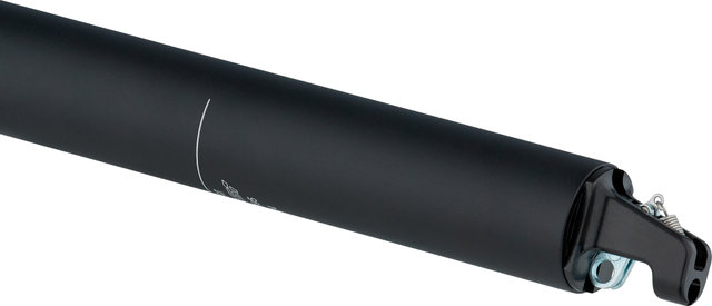 LEV-Si 175 mm Seatpost - black/31.6 mm / 495 mm / SB 0 mm / Southpaw 31.8 mm, traditional