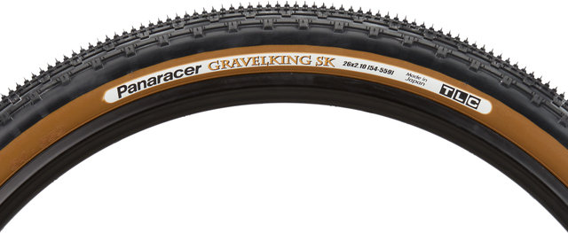 Panaracer Gravelking SK TLC 26" Faltreifen - black-brown/26x2,1 (54-559)