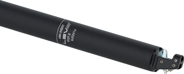 Kind Shock Tija de sillín LEV-Si 120 mm - black/27,2 mm / 465 mm / SB 0 mm / Southpaw 31,8 mm, traditional