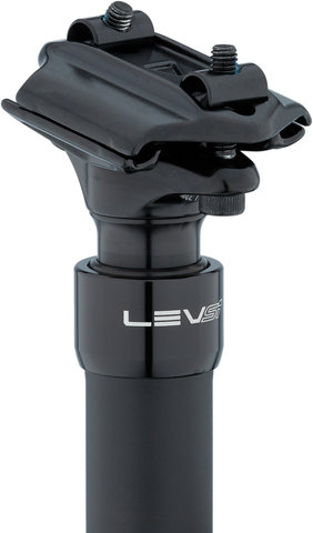 Kind Shock LEV-Si 65 mm Seatpost - black/27.2 mm / 380 mm / SB 0 mm / Southpaw 31.8 mm, traditional