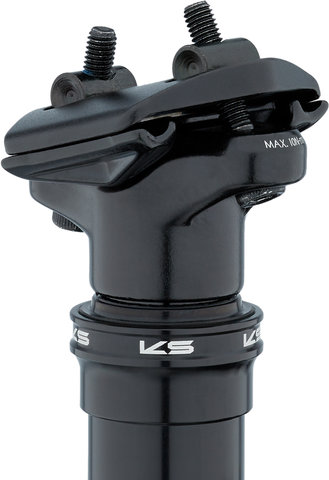 Kind Shock RAGE-i 150 mm Seatpost - black/30.9 mm / 442 mm / SB 0 mm / Southpaw 31.8 mm, traditional