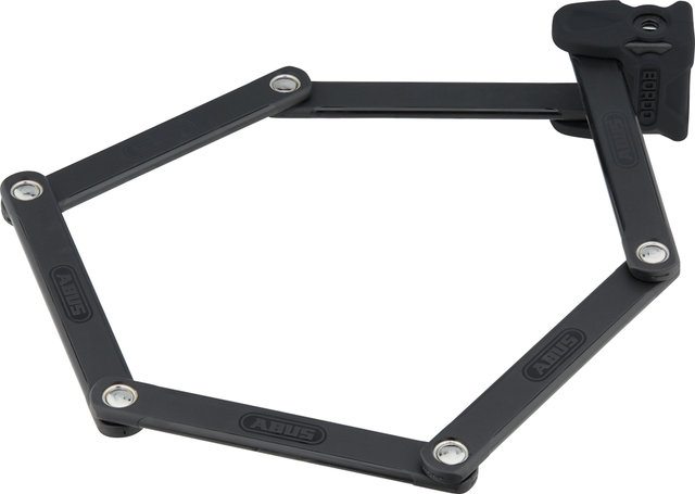 ABUS Candado plegable Bordo 6000K con soporte SH y TwinSet c. llave maestra - black/90 cm