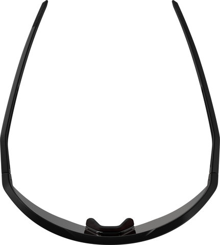 Alpina Sonic HR QV Sports Glasses - black matte | quattro/varioflex rainbow mirror