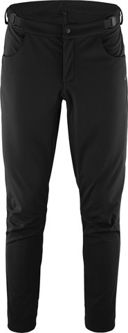 GONSO Pantalones de senderismo Softshell pantalones térmicos largos - black | L