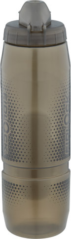 TWIST Trinkflasche 800 ml - transparent-schwarz/800 ml